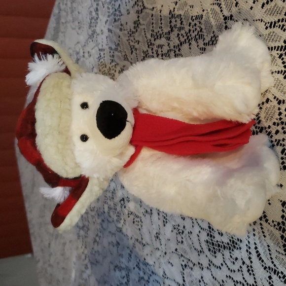 Plush Bear and Snowman Toy. - Picture 5 of 8